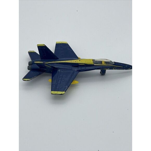 Blue Angels F-18 Hornet Diecast Jet Plane No. 68106 - Picture 5 of 11